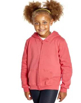 Kids Peach Zipper Hoodie