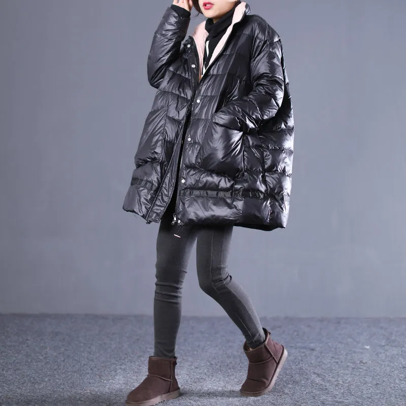 Loose large size thick down jacket