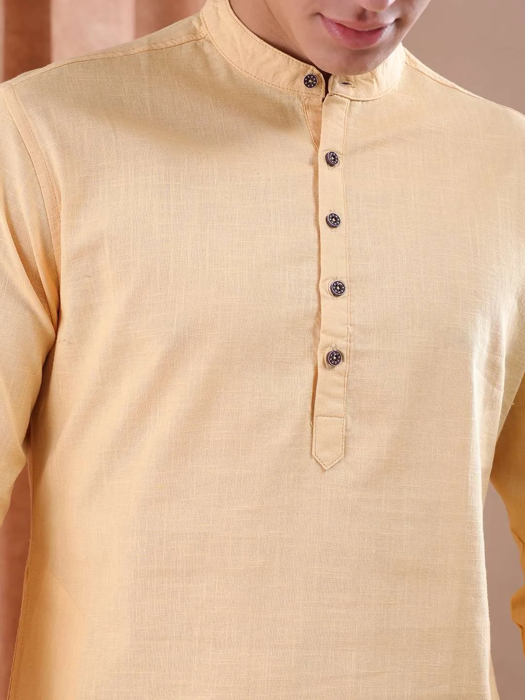 Men Basic Long Kurta