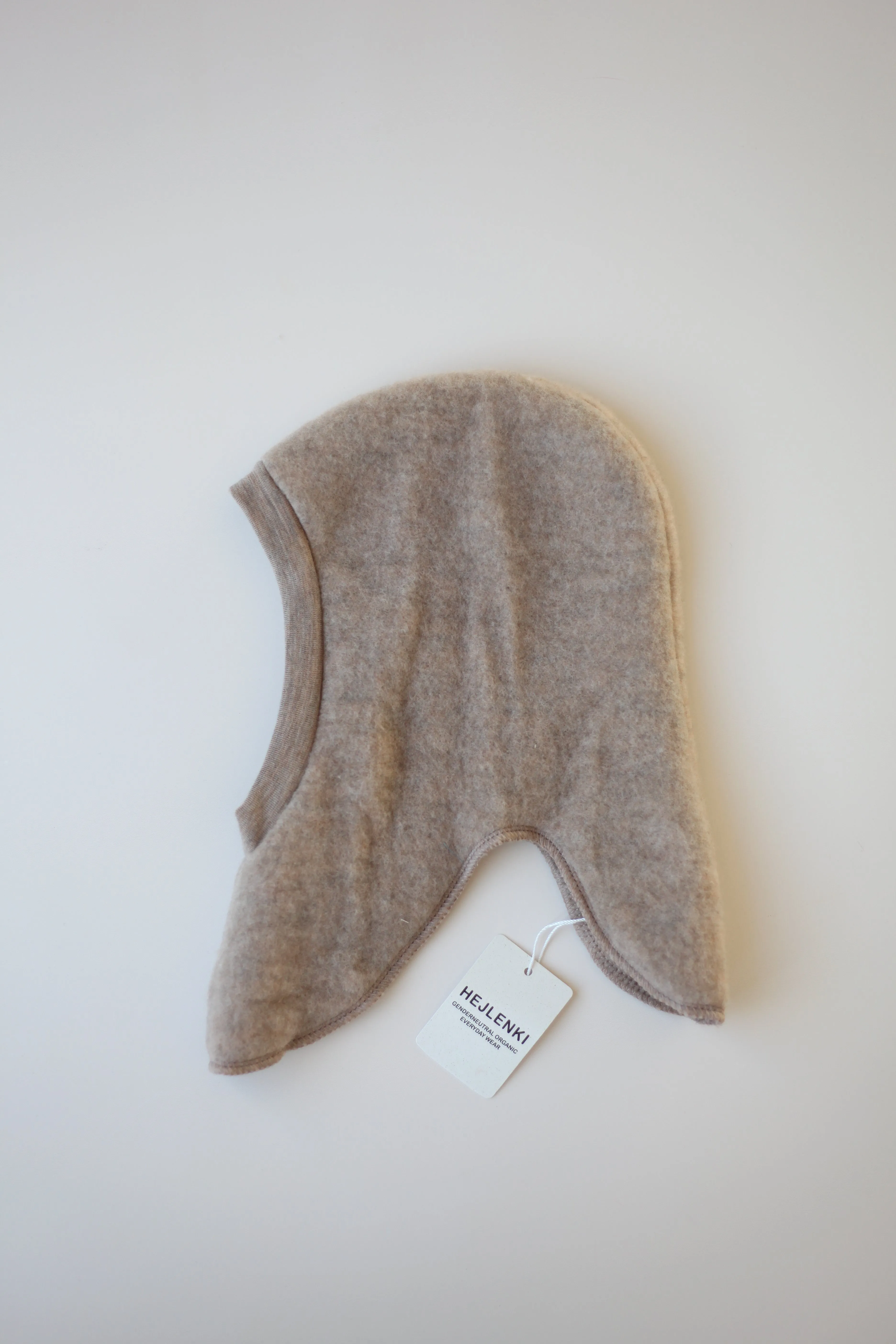 MERINO WOOLFLEECE BALACLAVA BEIGE MELANGE