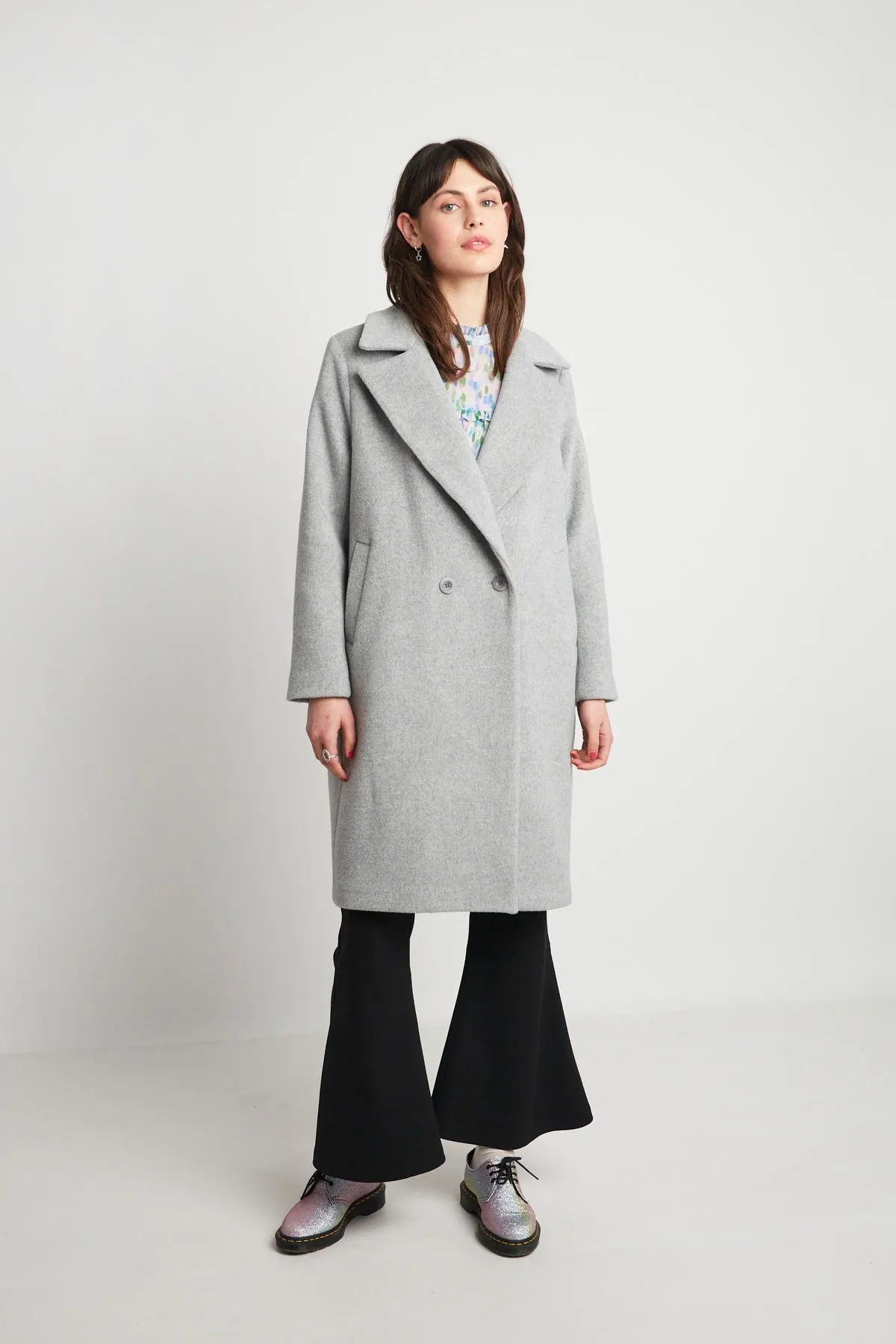 Michelangelo Coat - Grey