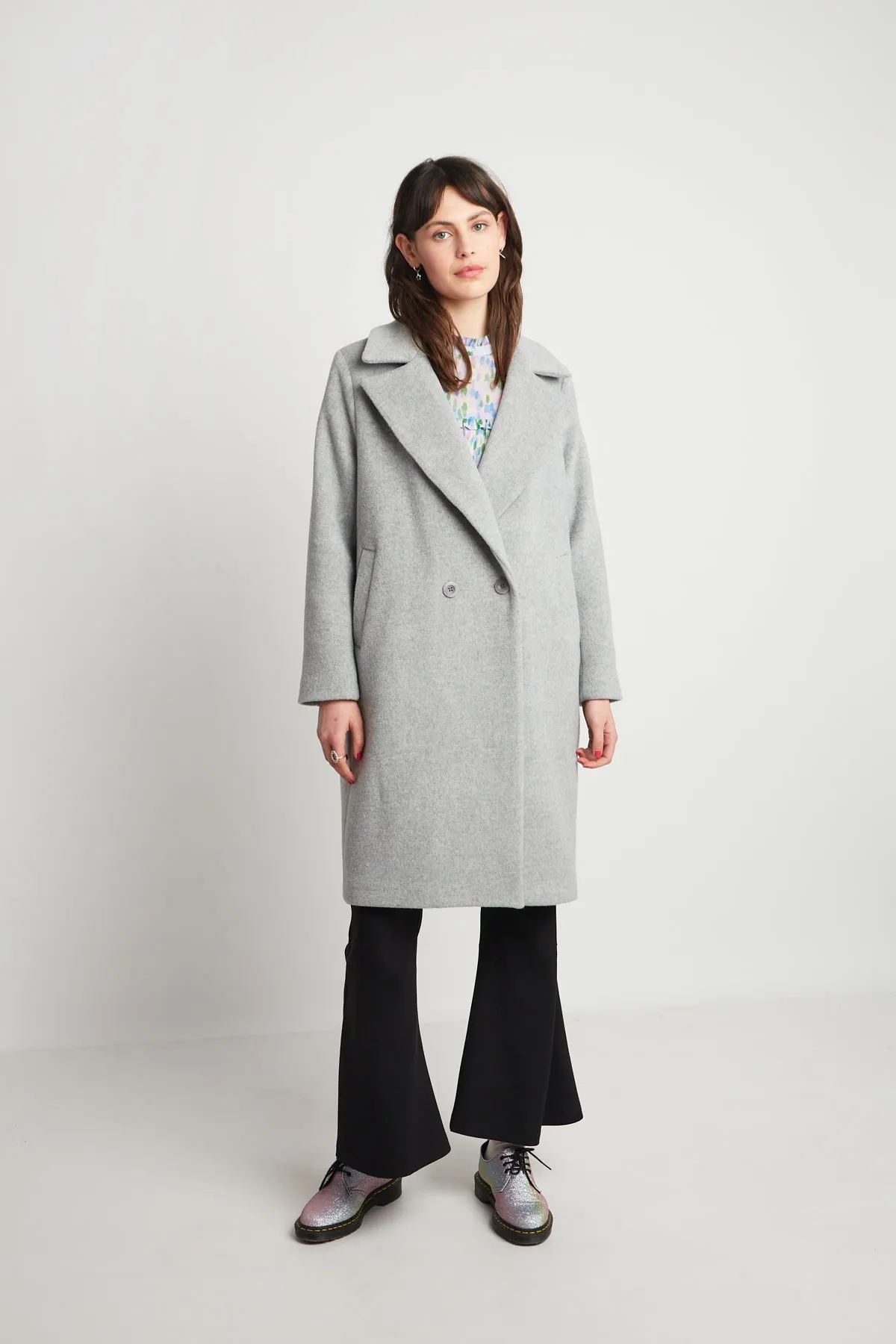 Michelangelo Coat - Grey