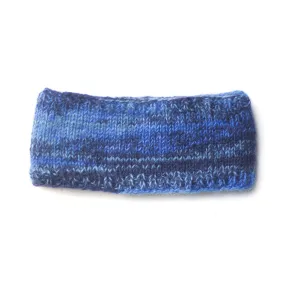 mix knit wool headband