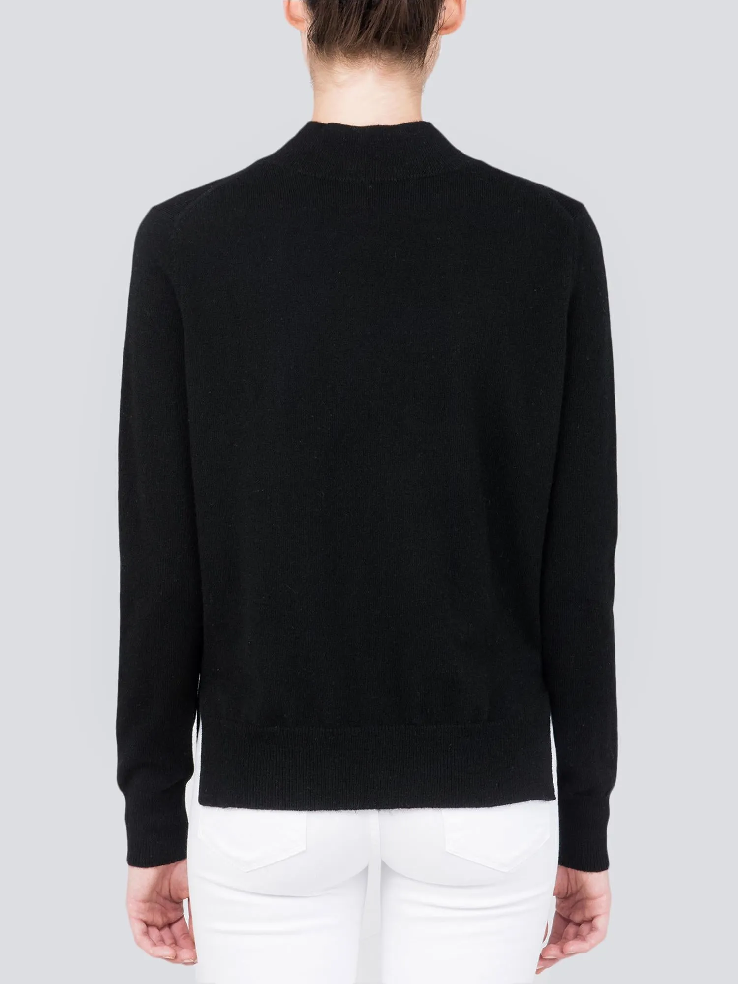 Mockneck Long sleeve_Black