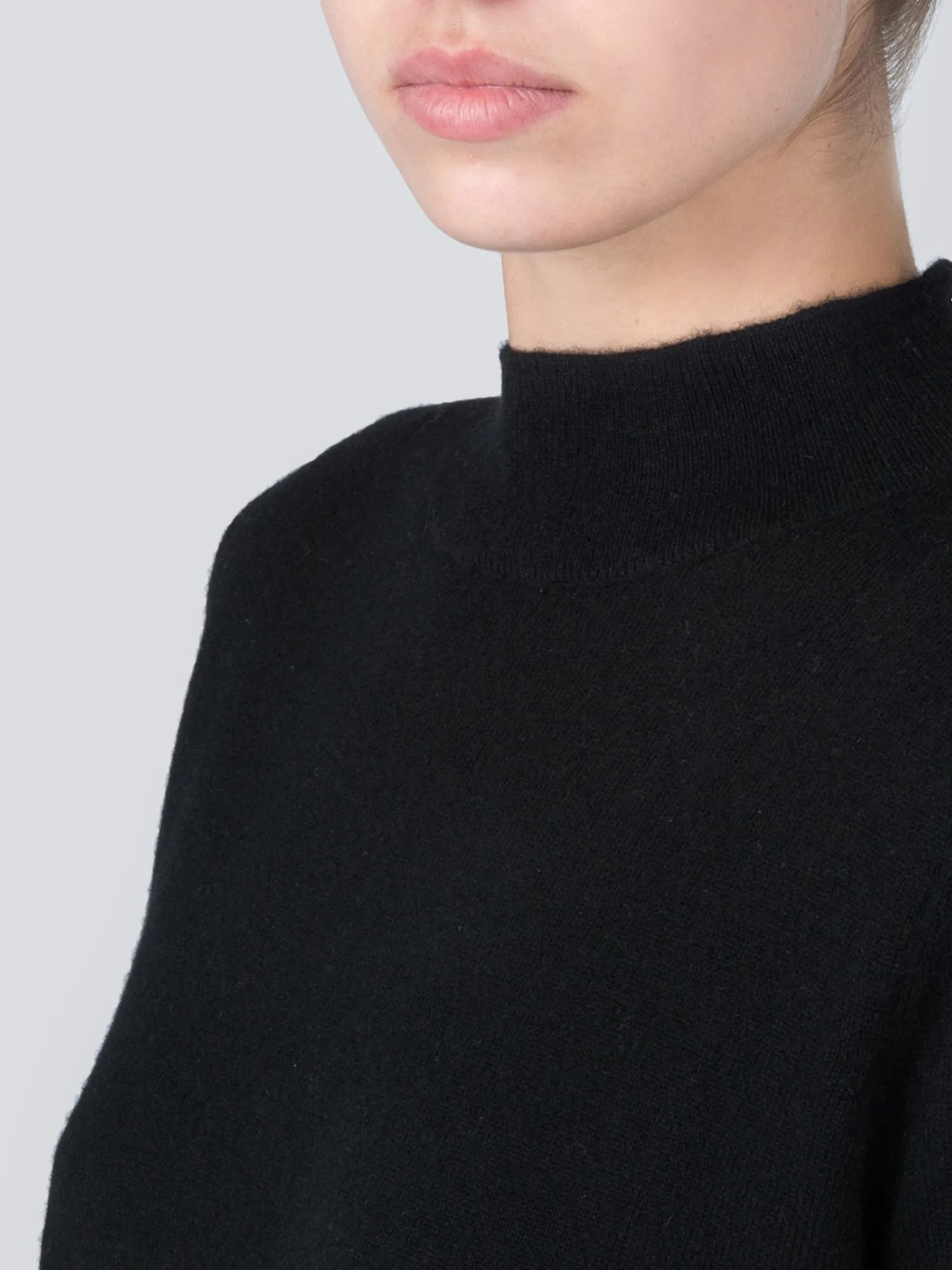 Mockneck Long sleeve_Black