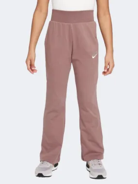 Nike Sportswear Flare Girls Lifestyle Pant Smoky Mauve/Platinum