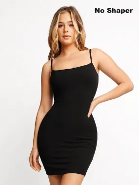 No Shaper Modal Mini Lounge Slip Dress