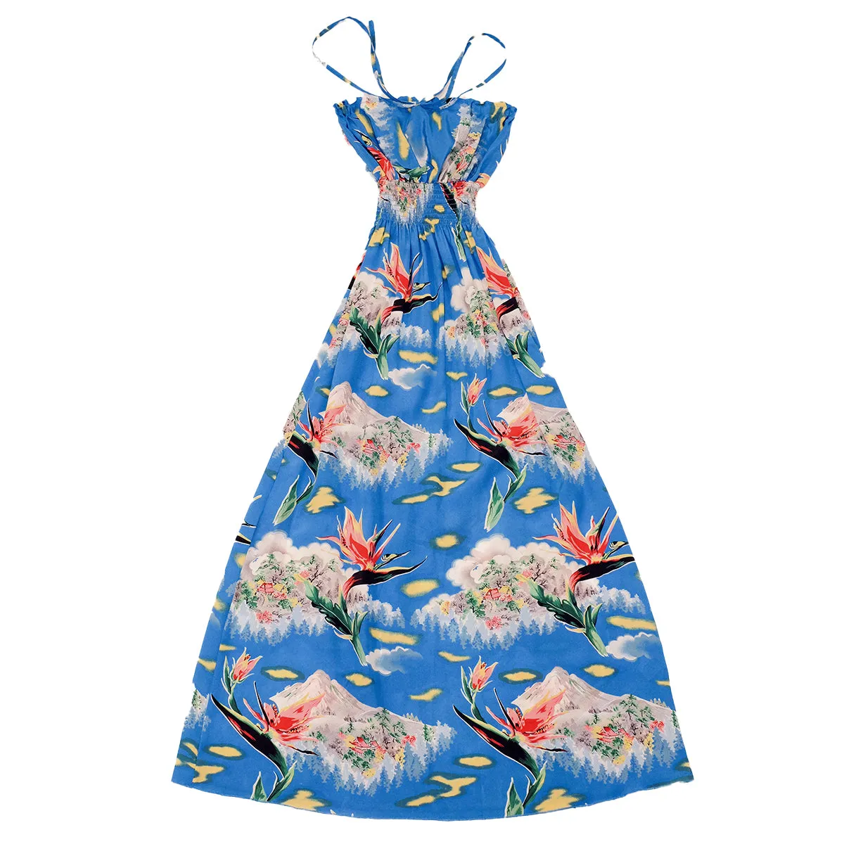 Paradise Summit (Long Halter Dress)