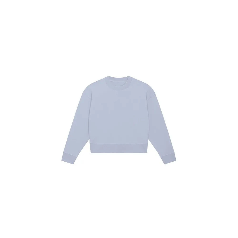 Pastel Serene Blue Cropster Jumper - 2XL (18)