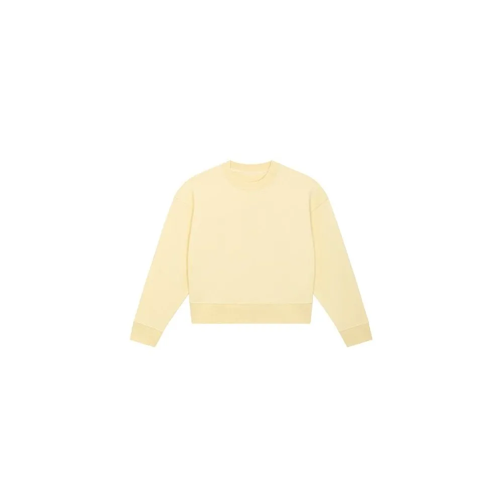 Pastel Yellow Cropster Jumper - L (14)