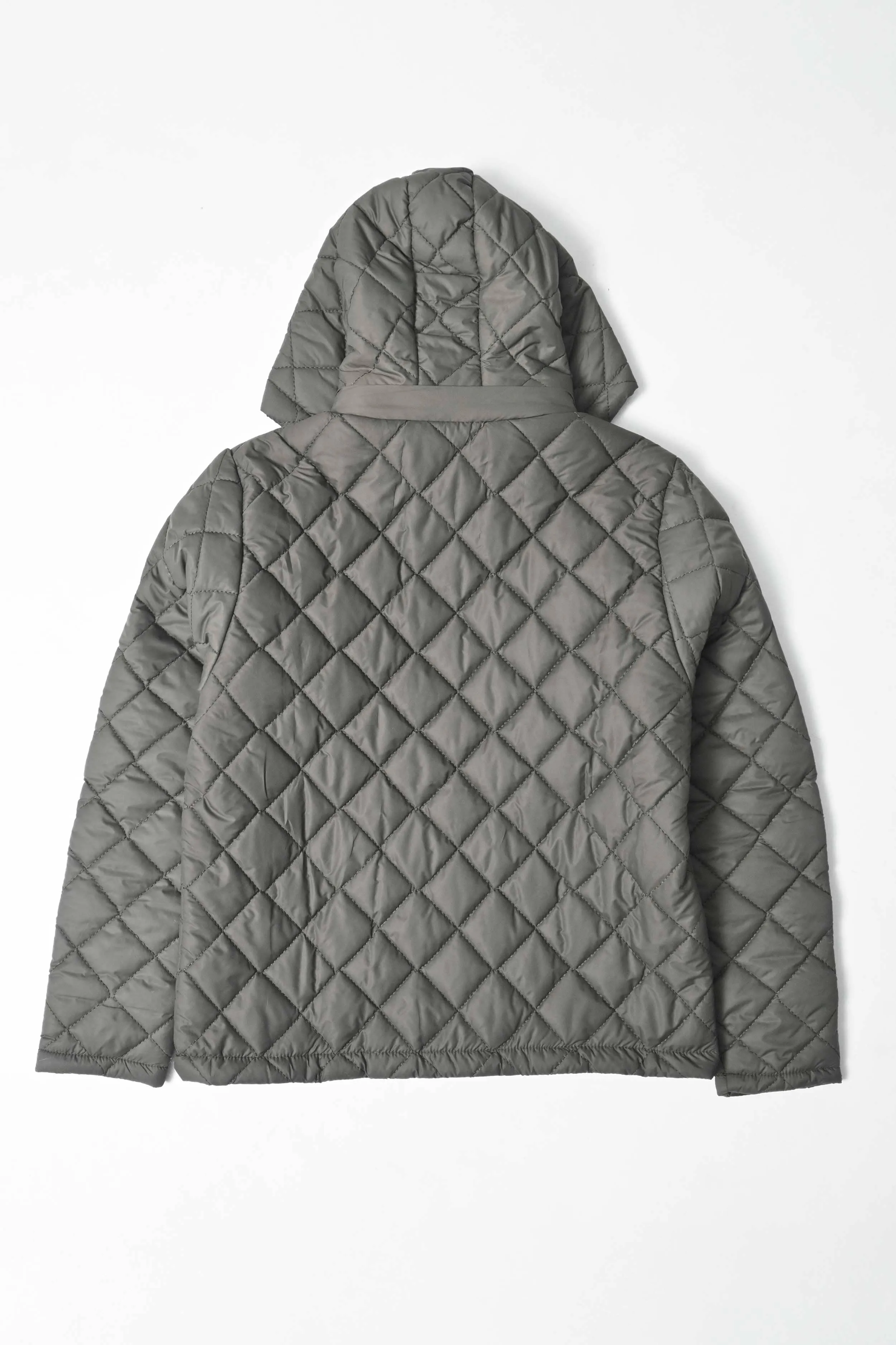 Polo Republica Men's Quilted Puffer Hooded Jacket