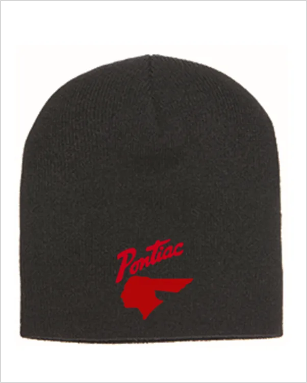 Pontiac Tin Indian Beanie Winter Cap