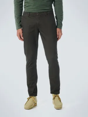 Printed Stretch Cotton Chino: Desert