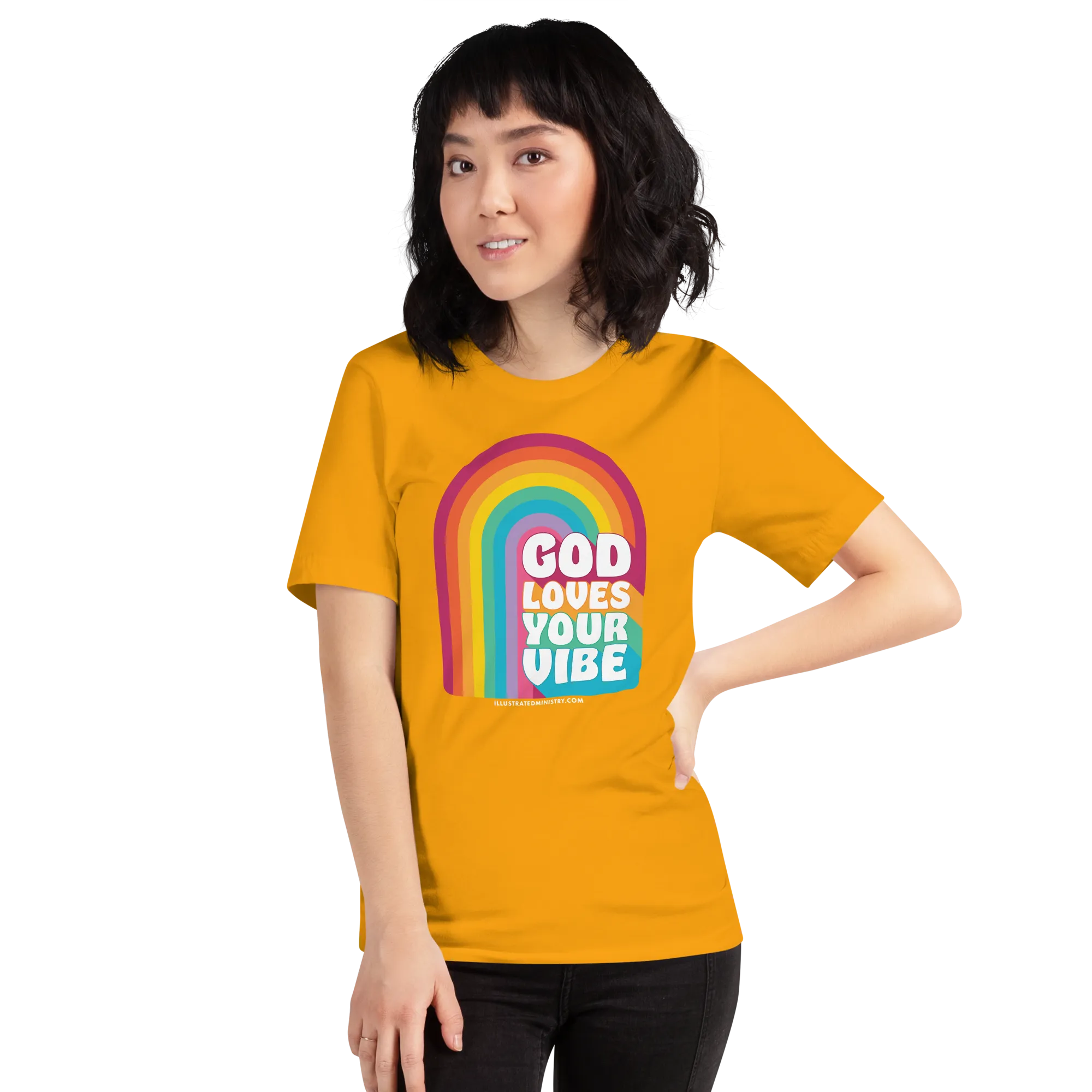 "God Loves Your Vibe" T-Shirt (Unisex)