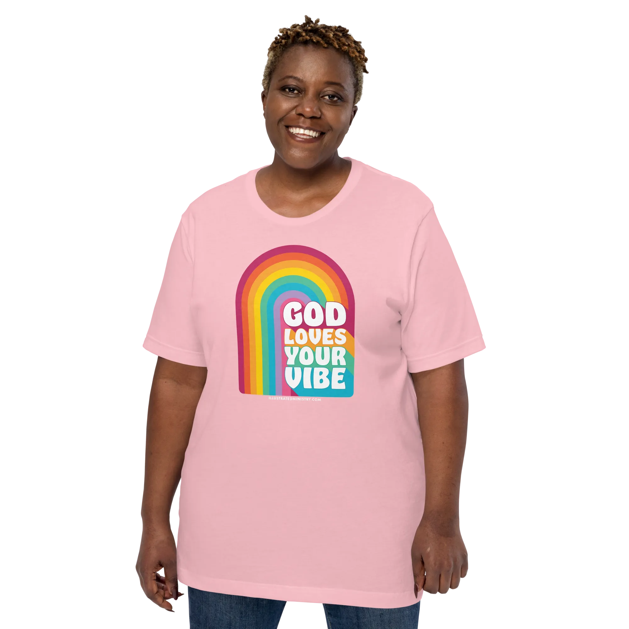 "God Loves Your Vibe" T-Shirt (Unisex)