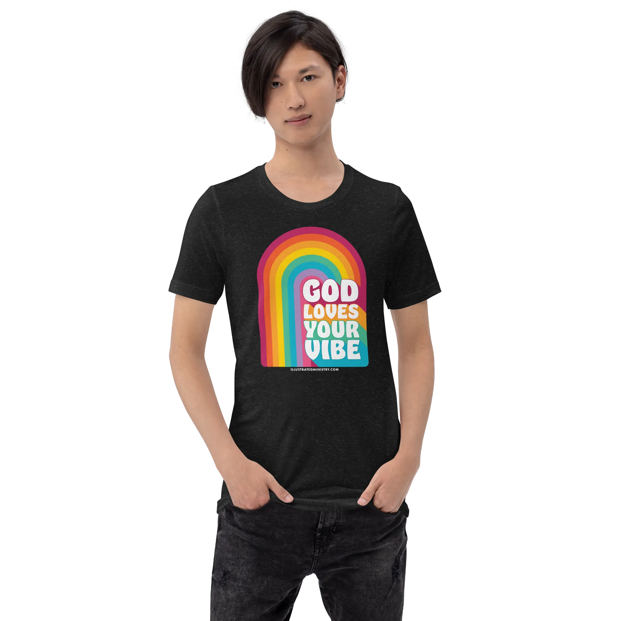 "God Loves Your Vibe" T-Shirt (Unisex)