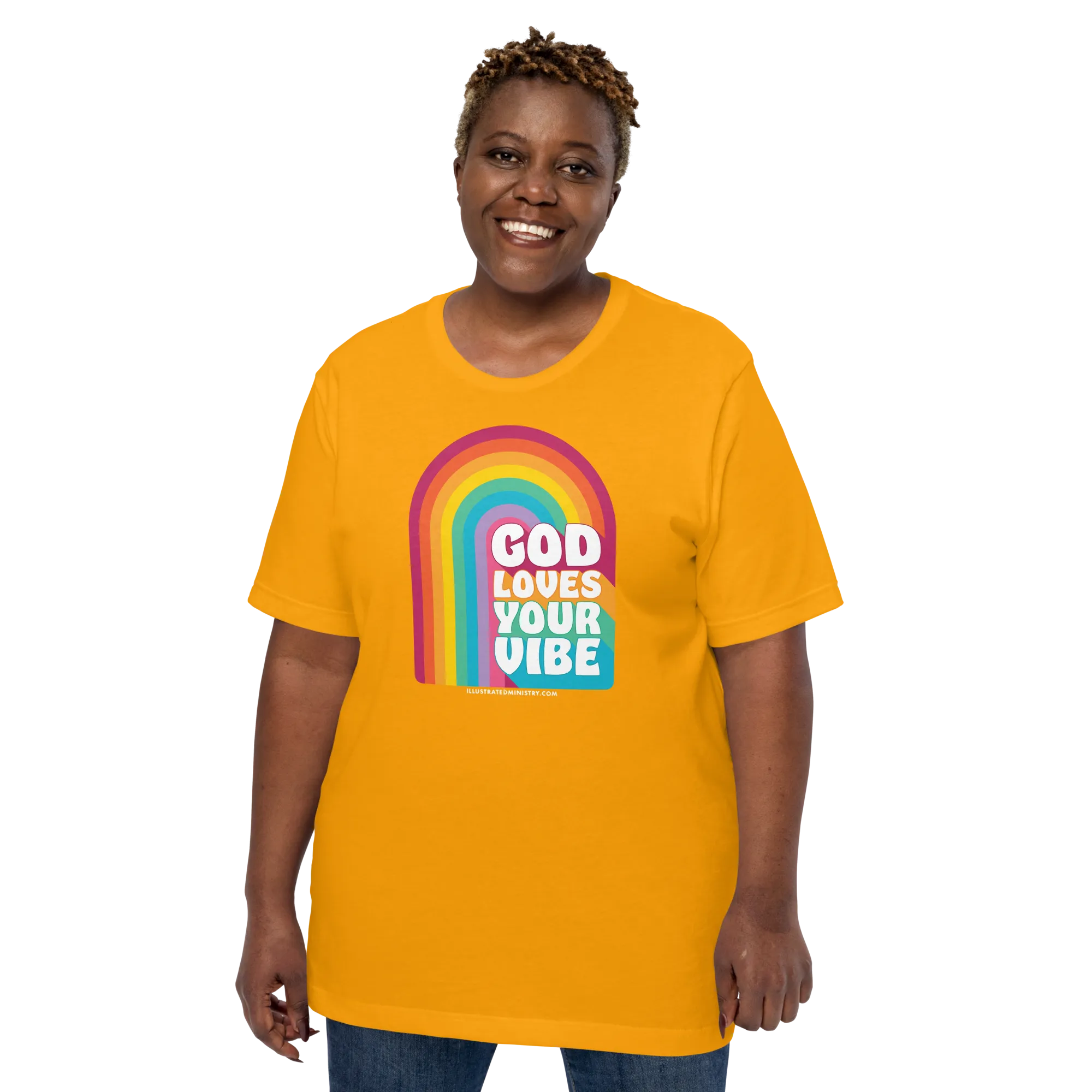 "God Loves Your Vibe" T-Shirt (Unisex)