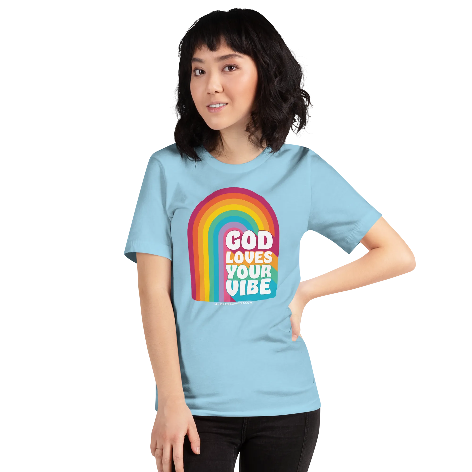 "God Loves Your Vibe" T-Shirt (Unisex)