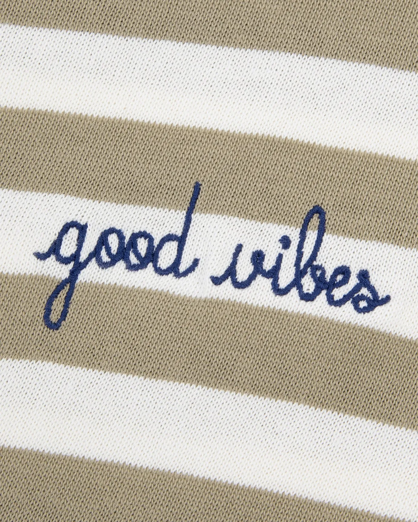 "Good Vibes" colombier sailor shirt