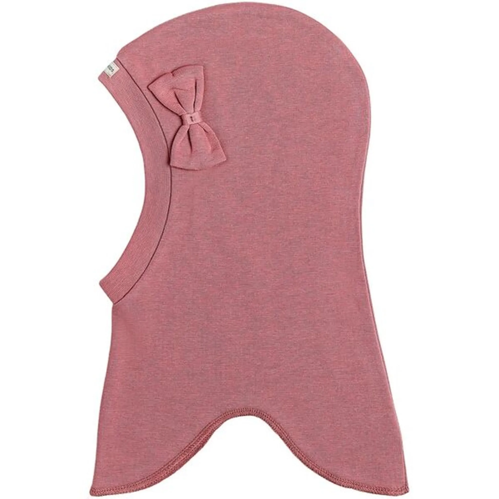 Racing Kids Round Balaclava Bow 1-layer Wild Rose