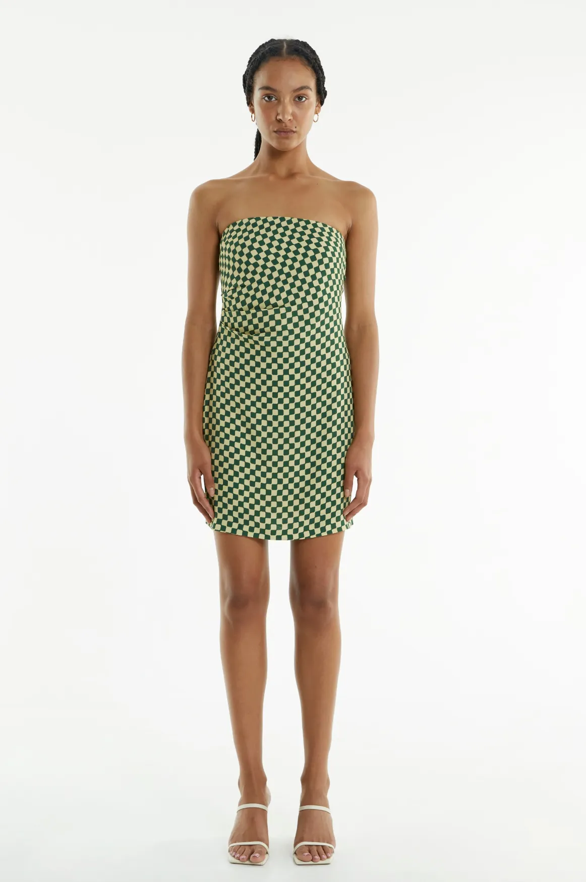 RETROSPECT TUCK STRAPLESS MINI - CUBISM