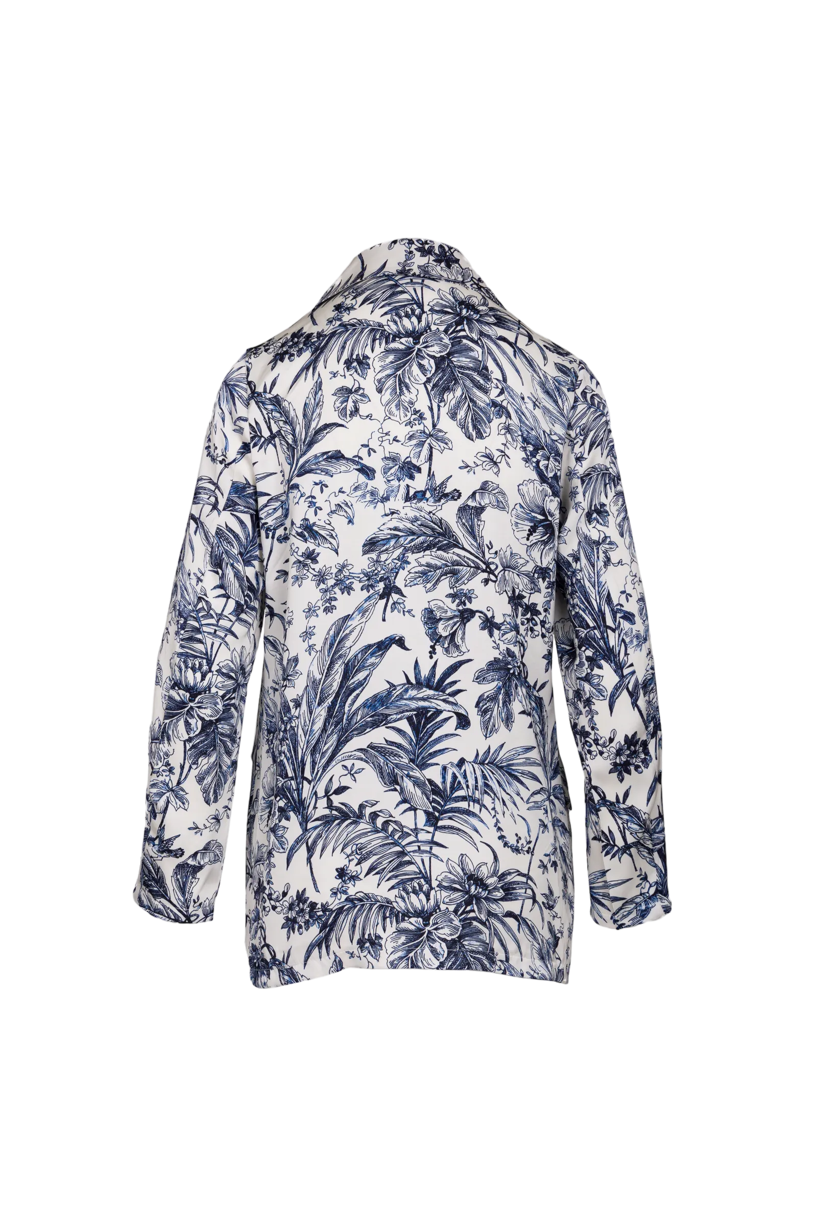 Saiph blue flower print blazer