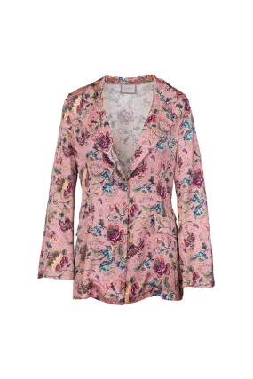 Saiph pink flower blazer