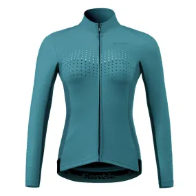 Santic Taki Cycling Jersey Women Long Sleeve Blue