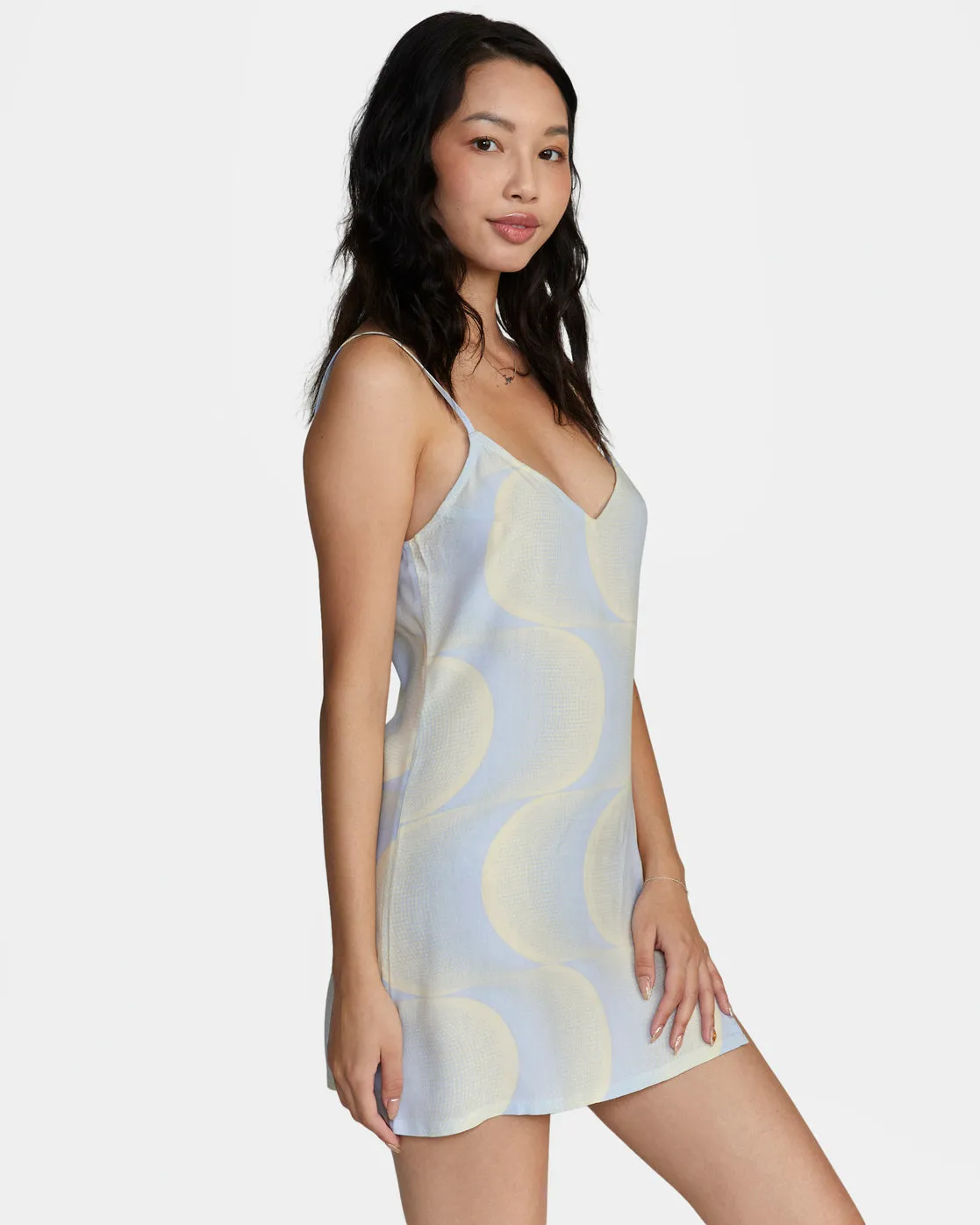 Slip Up Mini Dress - Halogen Blue