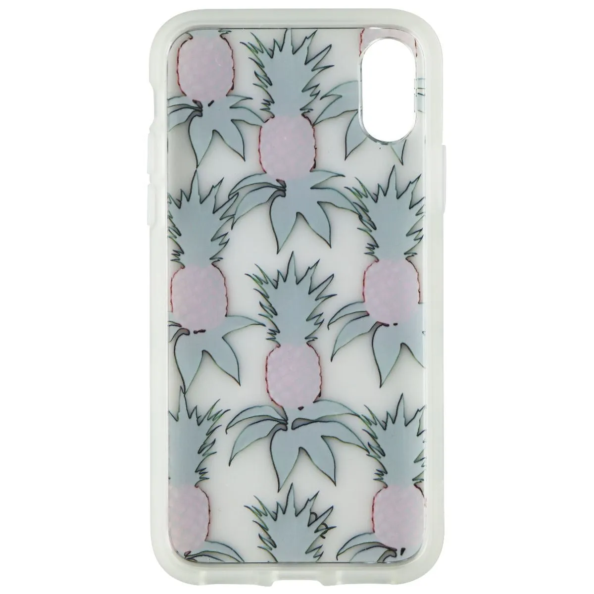 Sonix Clear Coat Case for Apple iPhone XS / iPhone X - Pink Pineapple