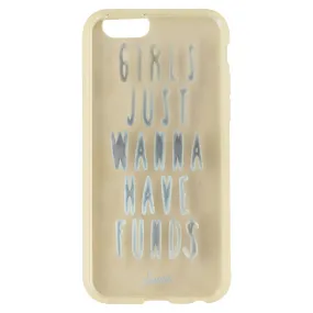 Sonix Clear Coat Series Case for iPhone 6s 6 - Clear/Girls Just Wanna Have Fund$