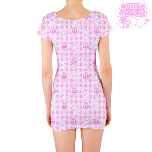 Sparkle Sweets Short Sleeve Bodycon Dress [made to order]