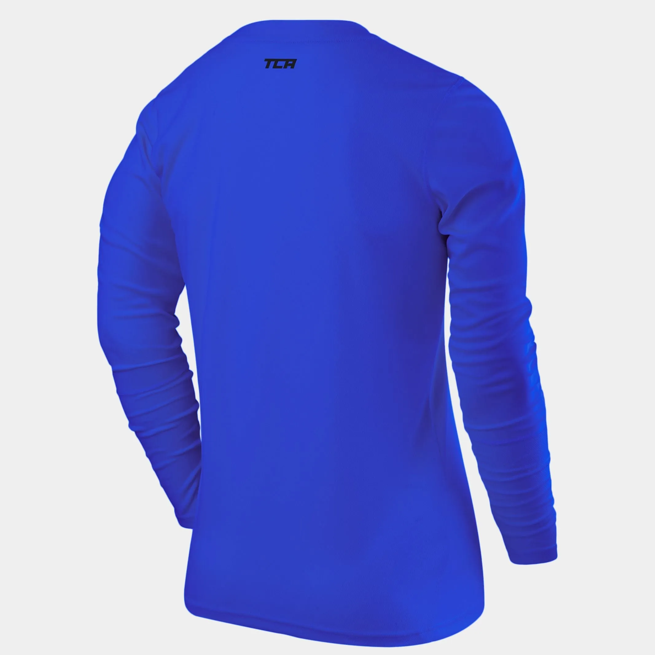 Stamina Long Sleeve Crew Neck Running Top For Men With Thumbholes