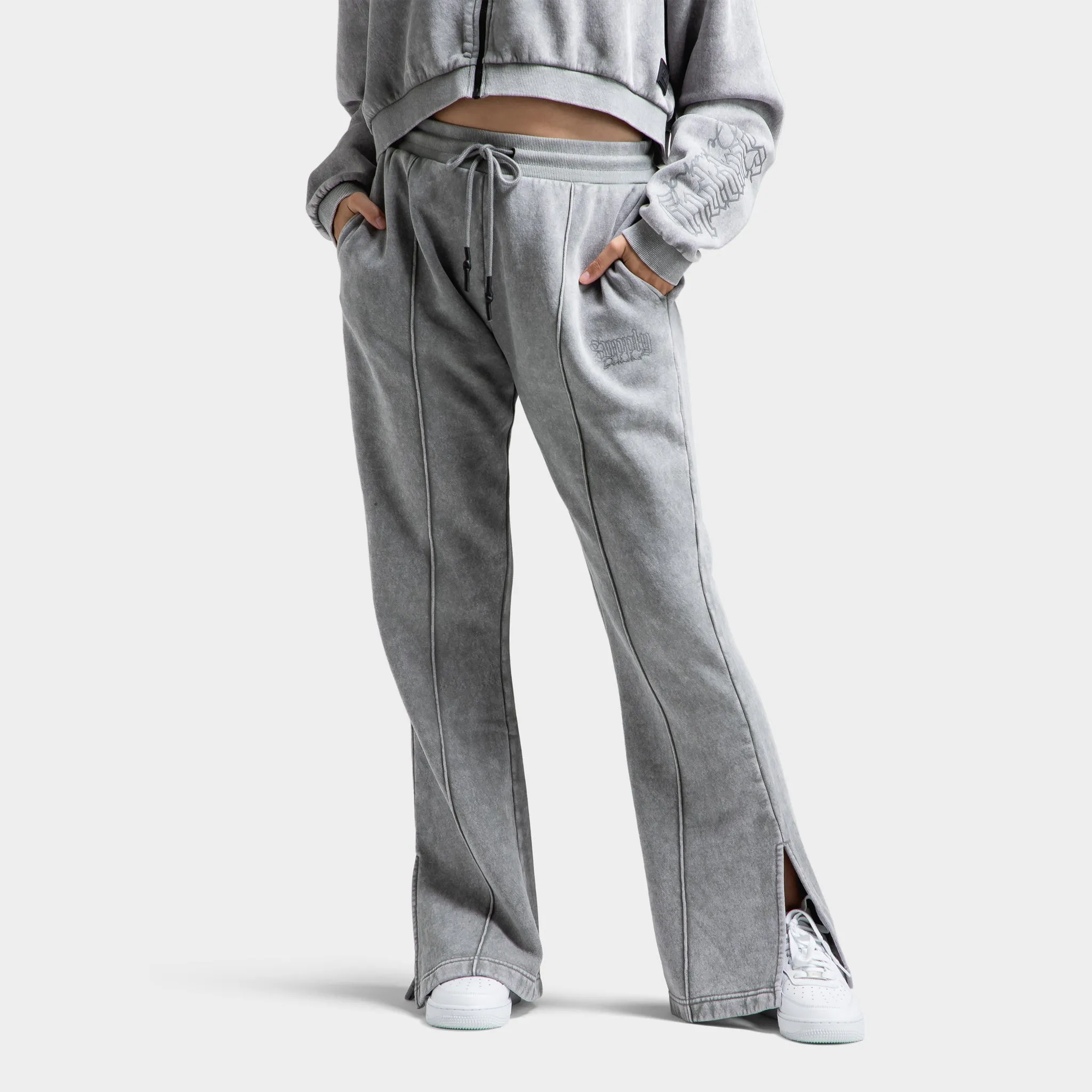 Supply & Demand Women's Monair Split Flare Pants / Grey