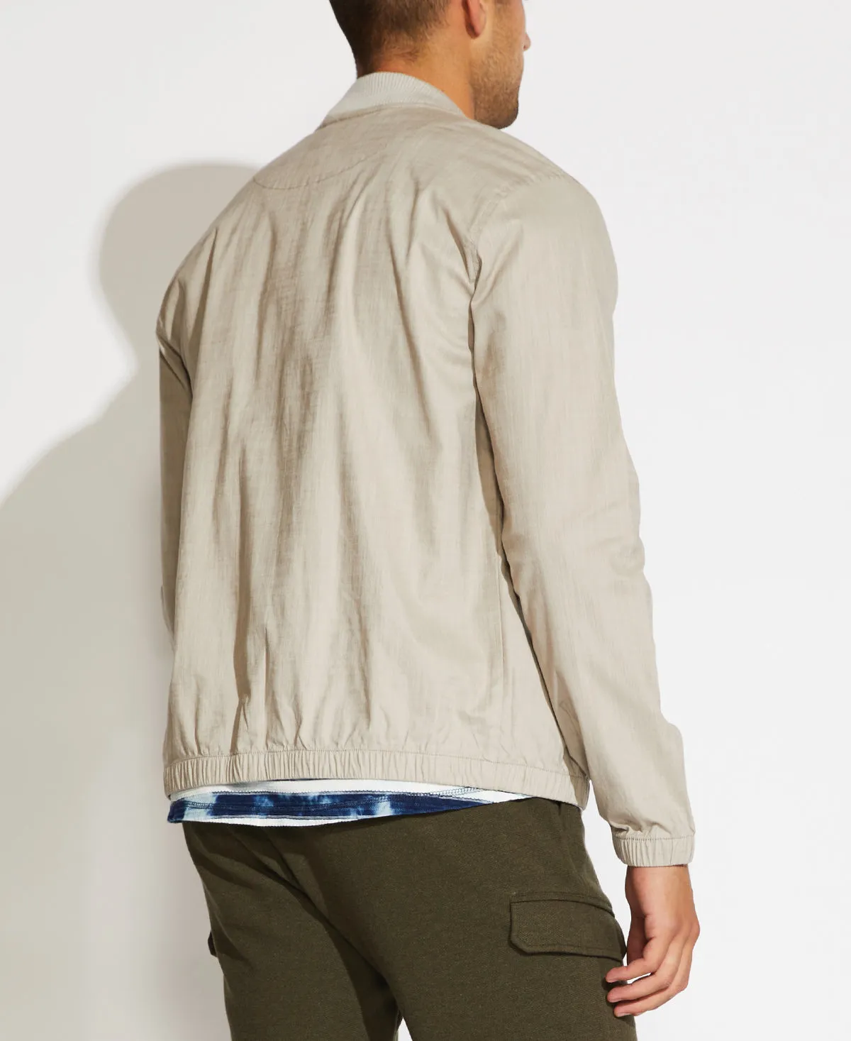 Tarek Bomber Jacket (Cement)