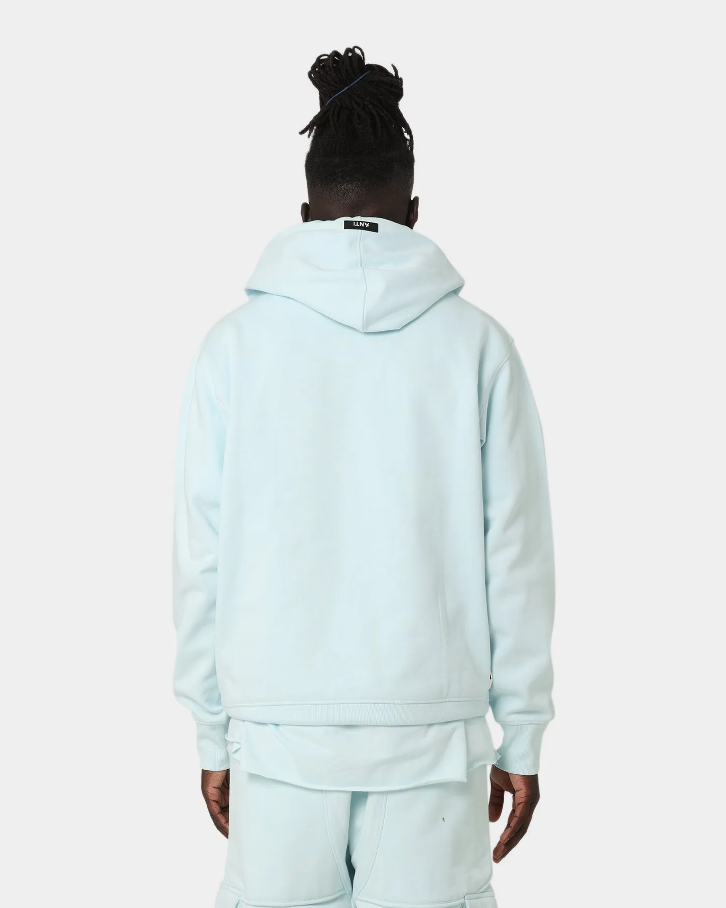 The Anti Order Anti Essential Hoodie Pastel Blue