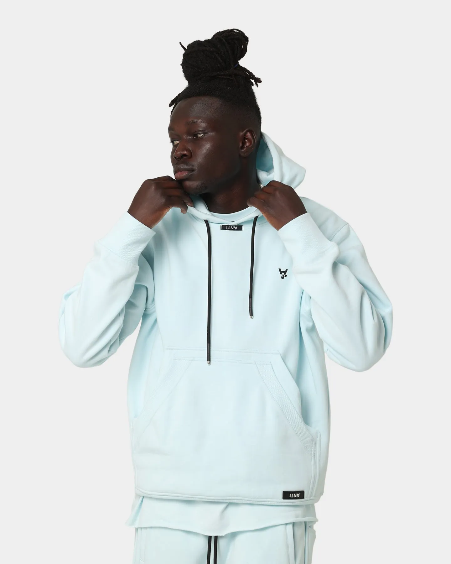 The Anti Order Anti Essential Hoodie Pastel Blue