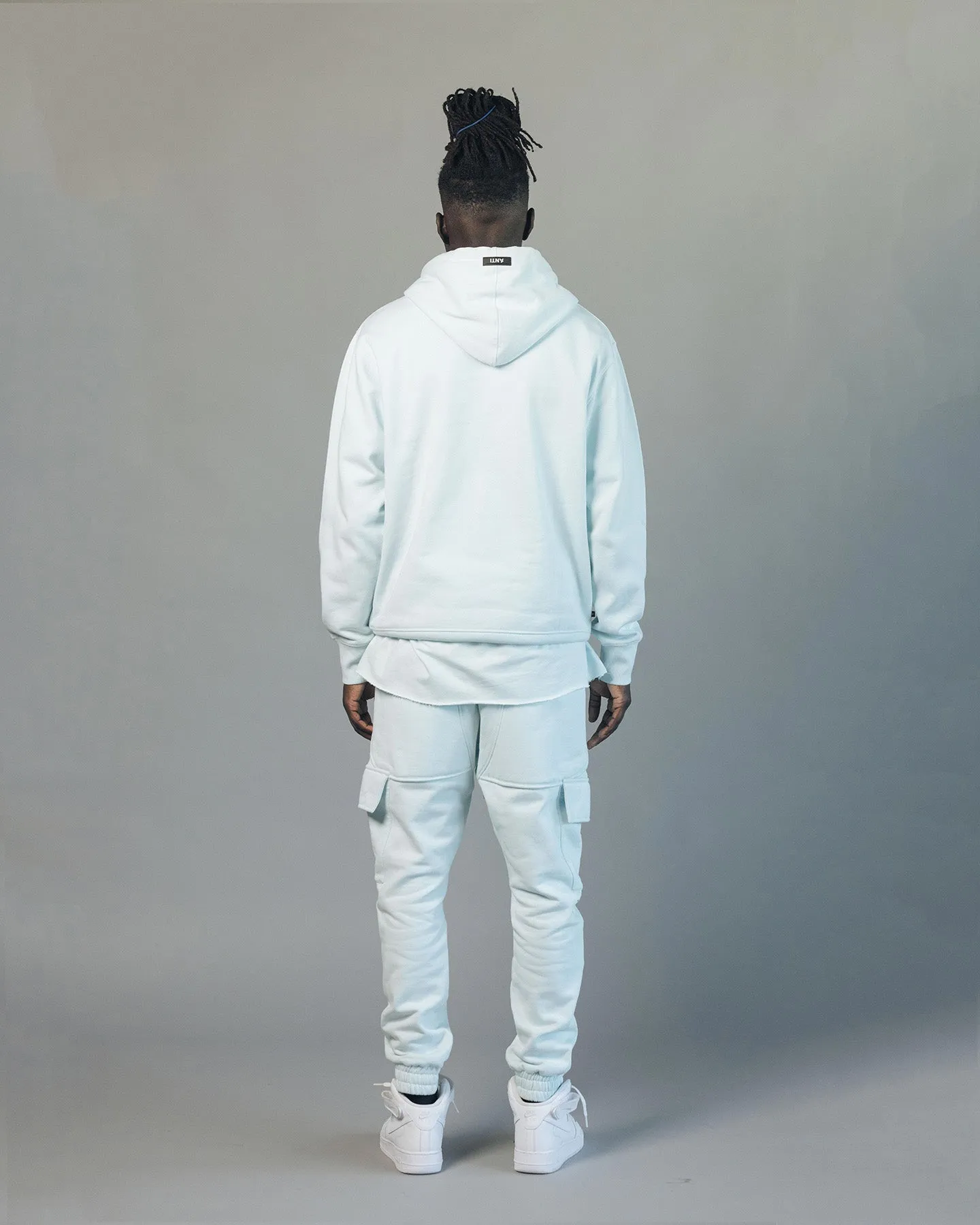 The Anti Order Anti Essential Hoodie Pastel Blue