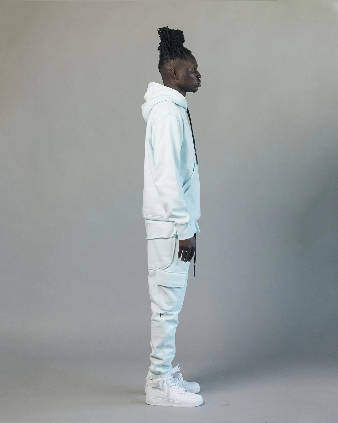 The Anti Order Anti Essential Hoodie Pastel Blue