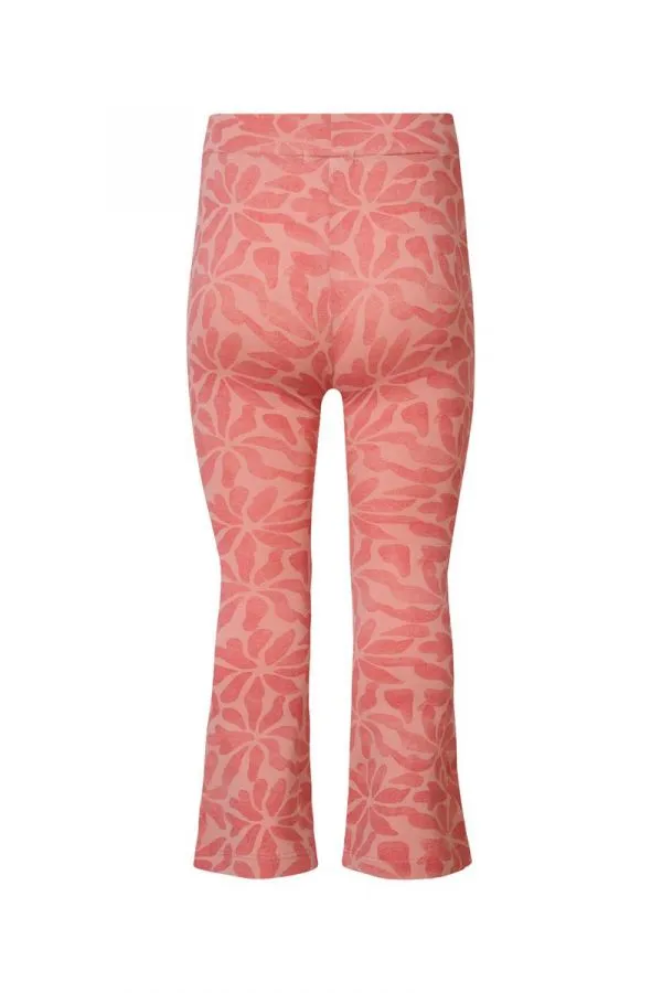 The Ephrata Flared Leggings - Rose - KIDS