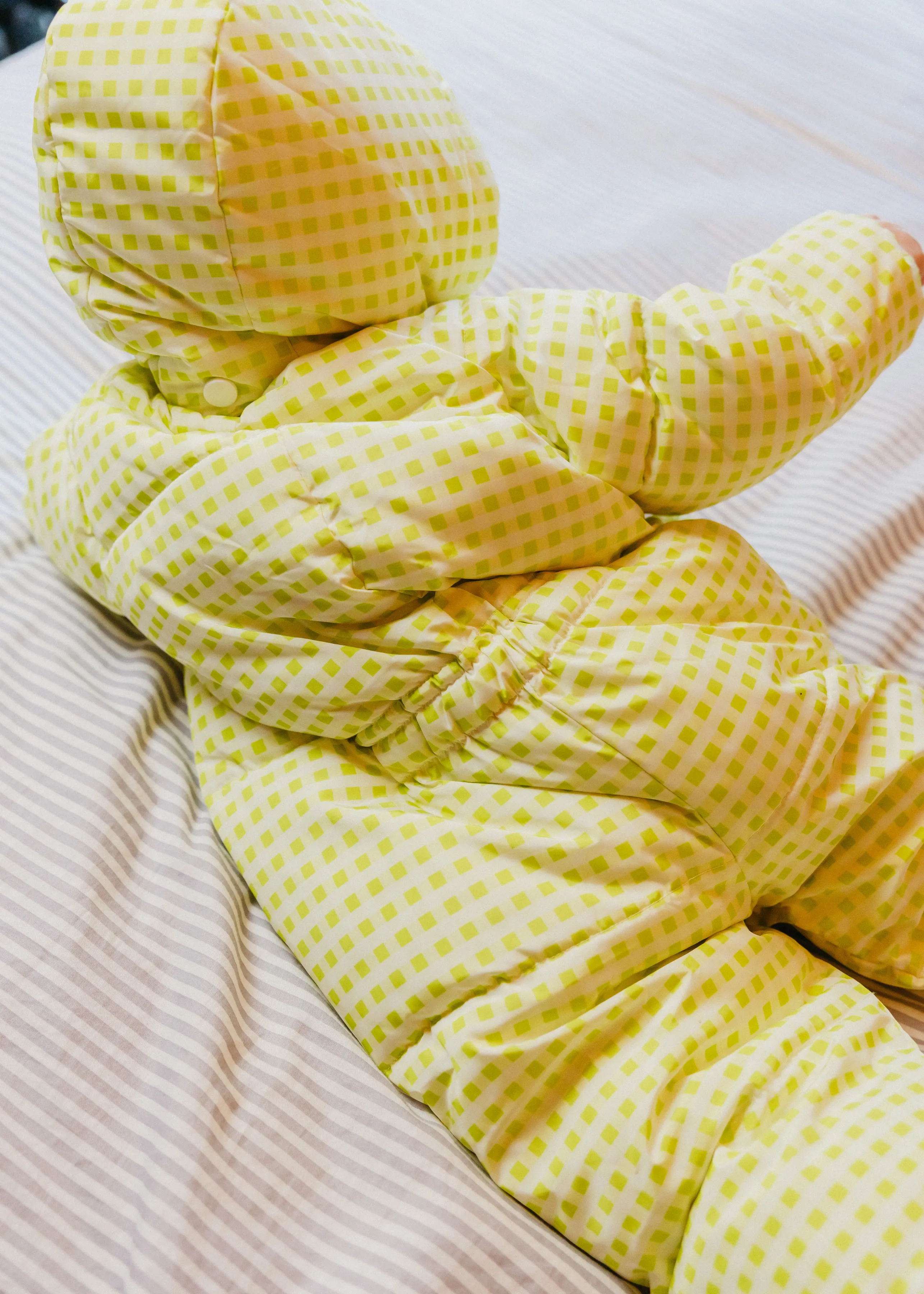 The Marshmallow Snow Suit | Citron Gingham