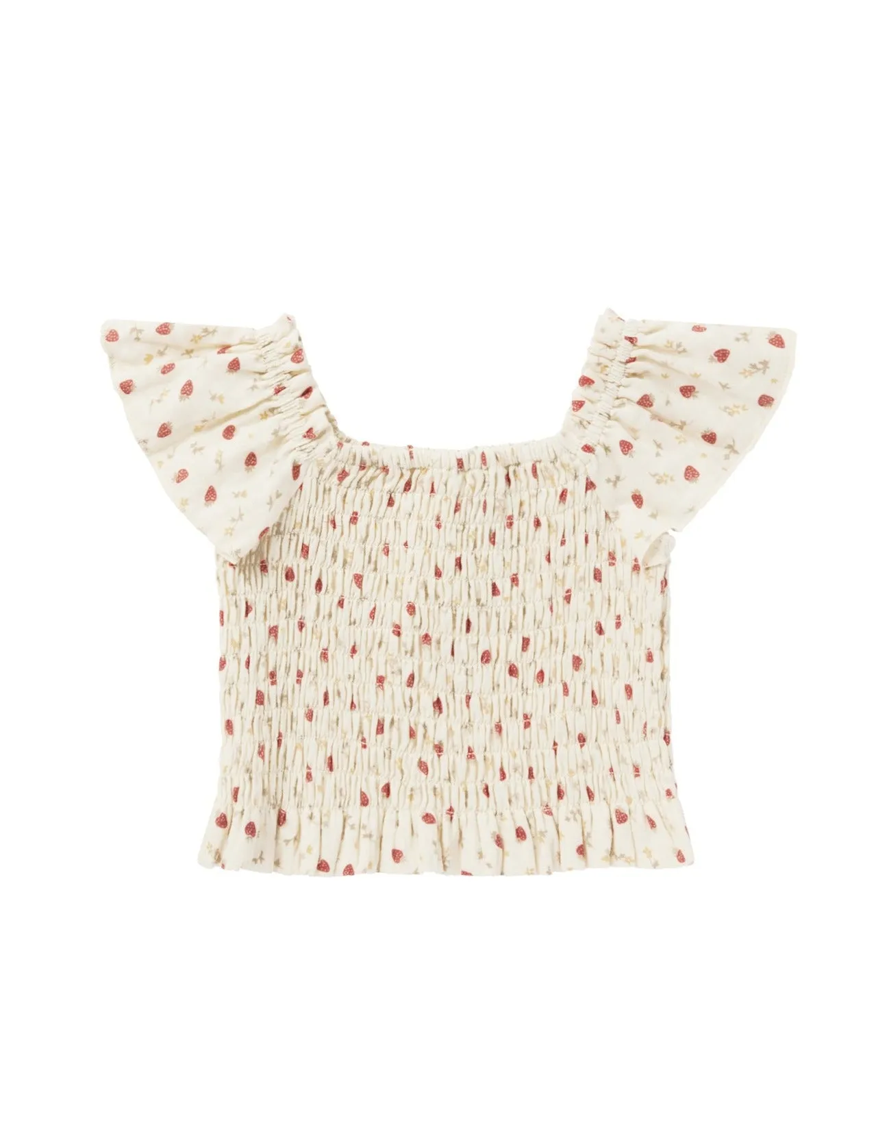 The Zayla Top by Rylee   Cru - Strawberry Field - KIDS