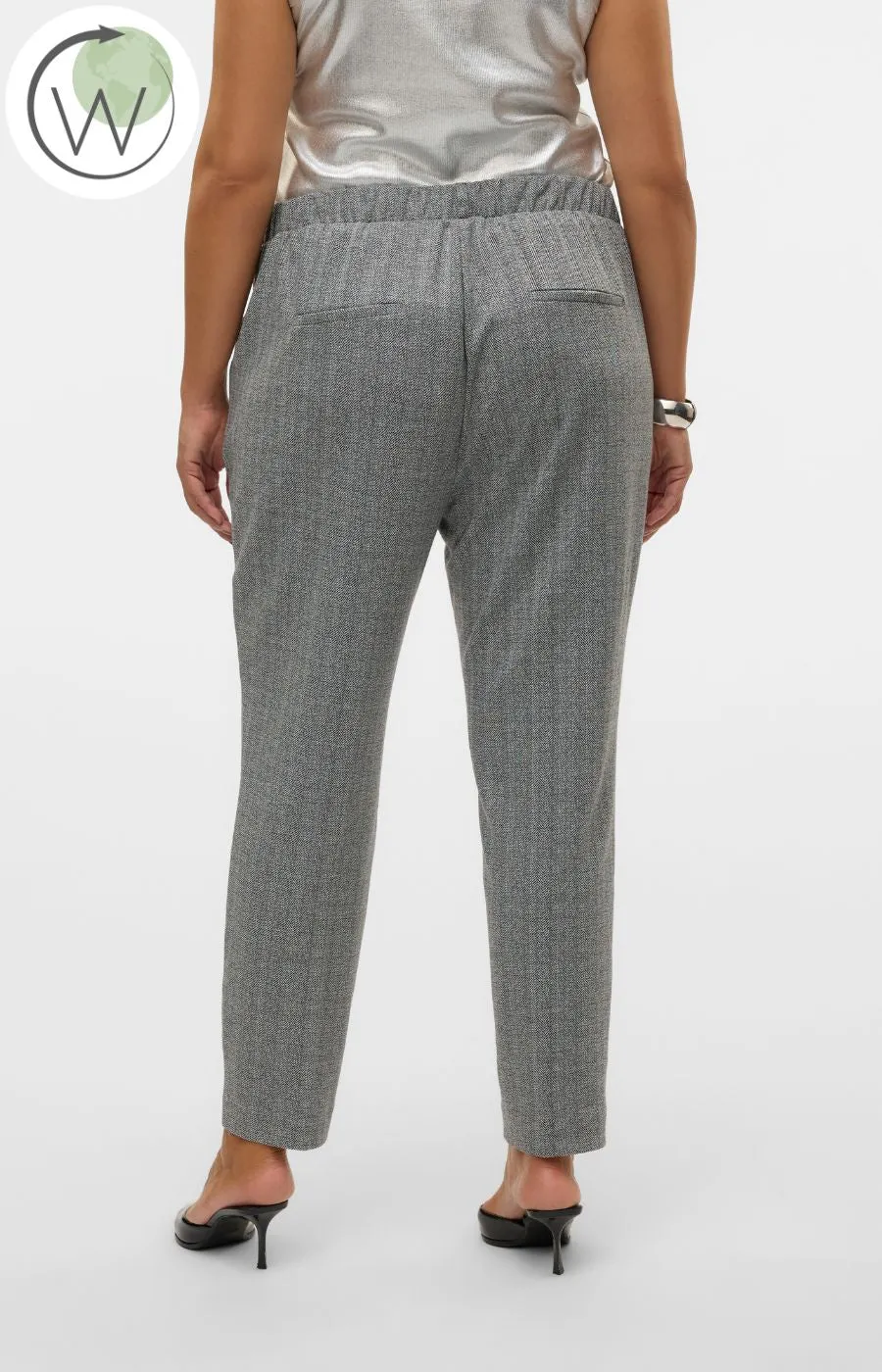 Vero Moda Curve Silva Tapered Trousers