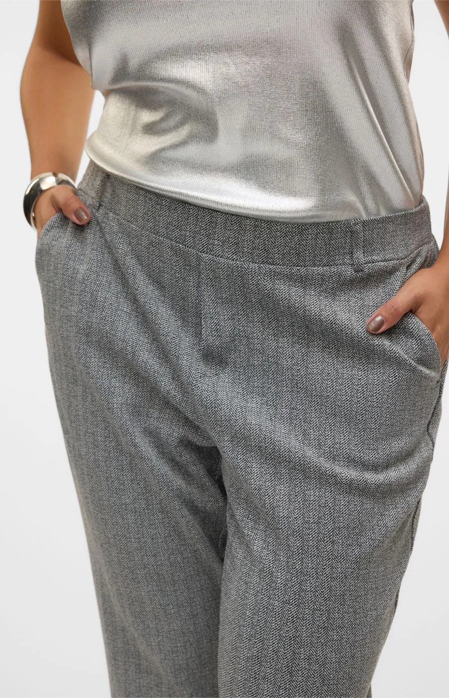 Vero Moda Curve Silva Tapered Trousers