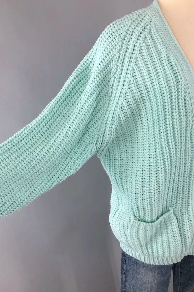 Vintage Minty Cardigan Sweater