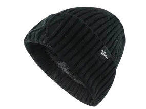 Warmest Watch Cap Black Plush Insulated Tactical Beanie Hat Warm Wool