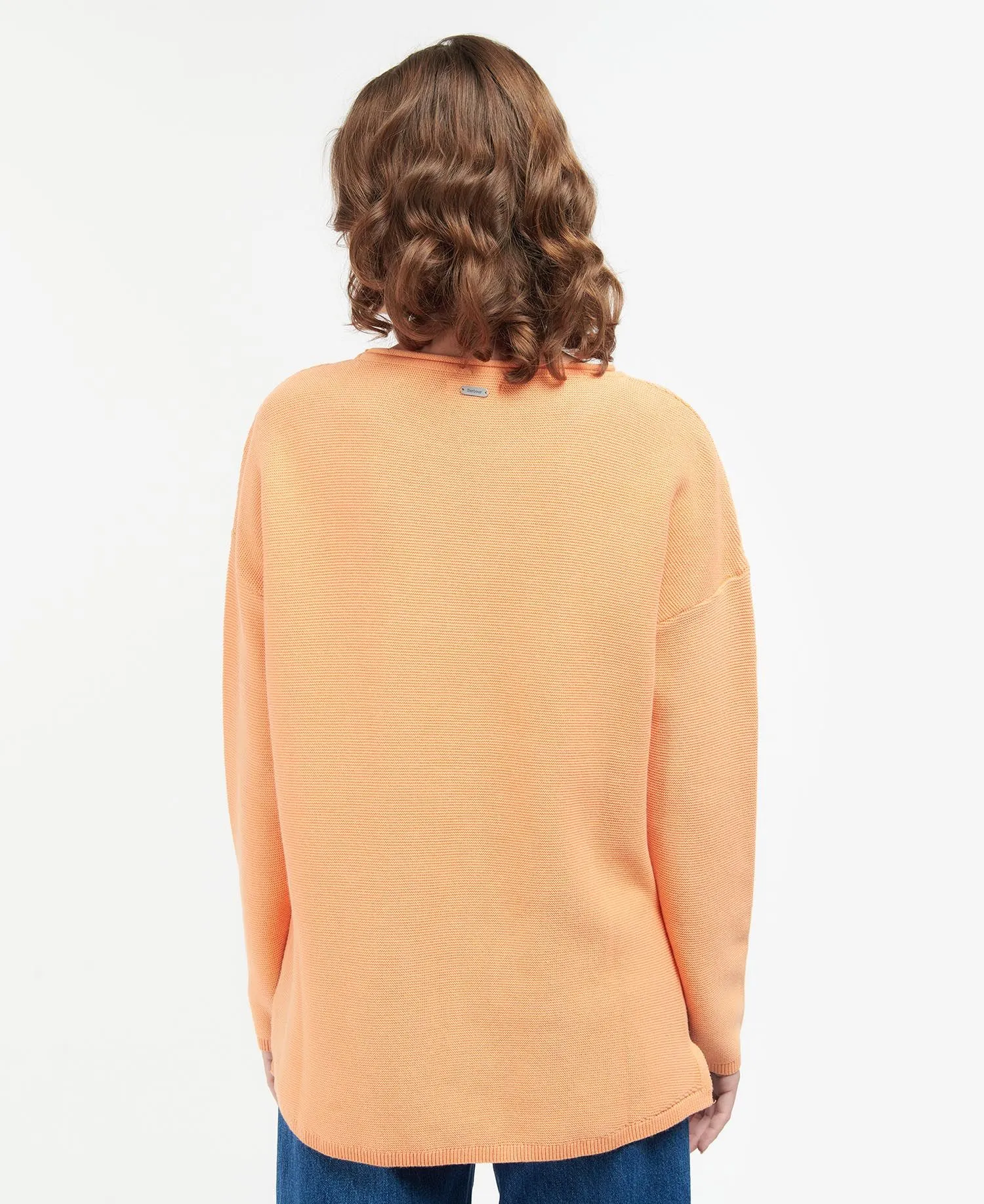 Women's Mariner Knitted Jumper - Papaya