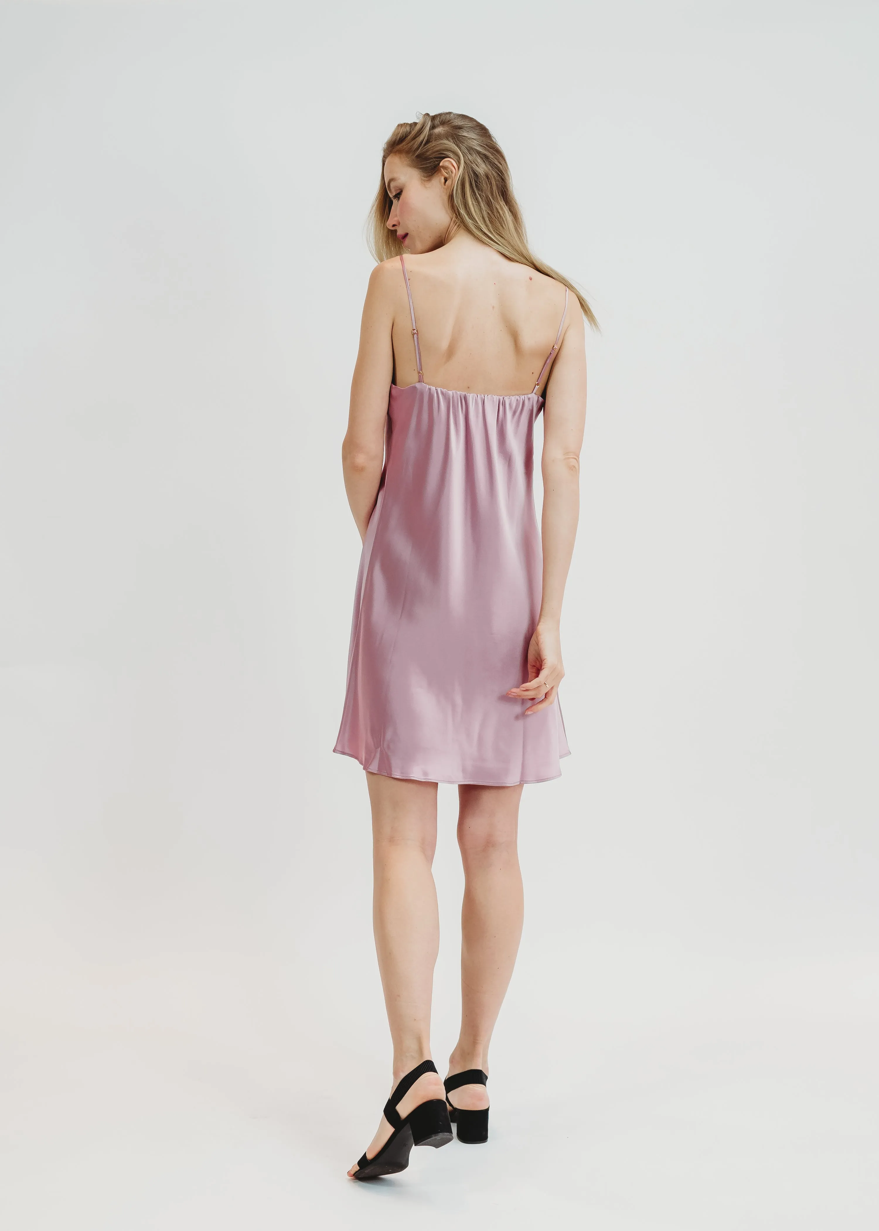 Worry-Free Silk Slip - Blush Pink