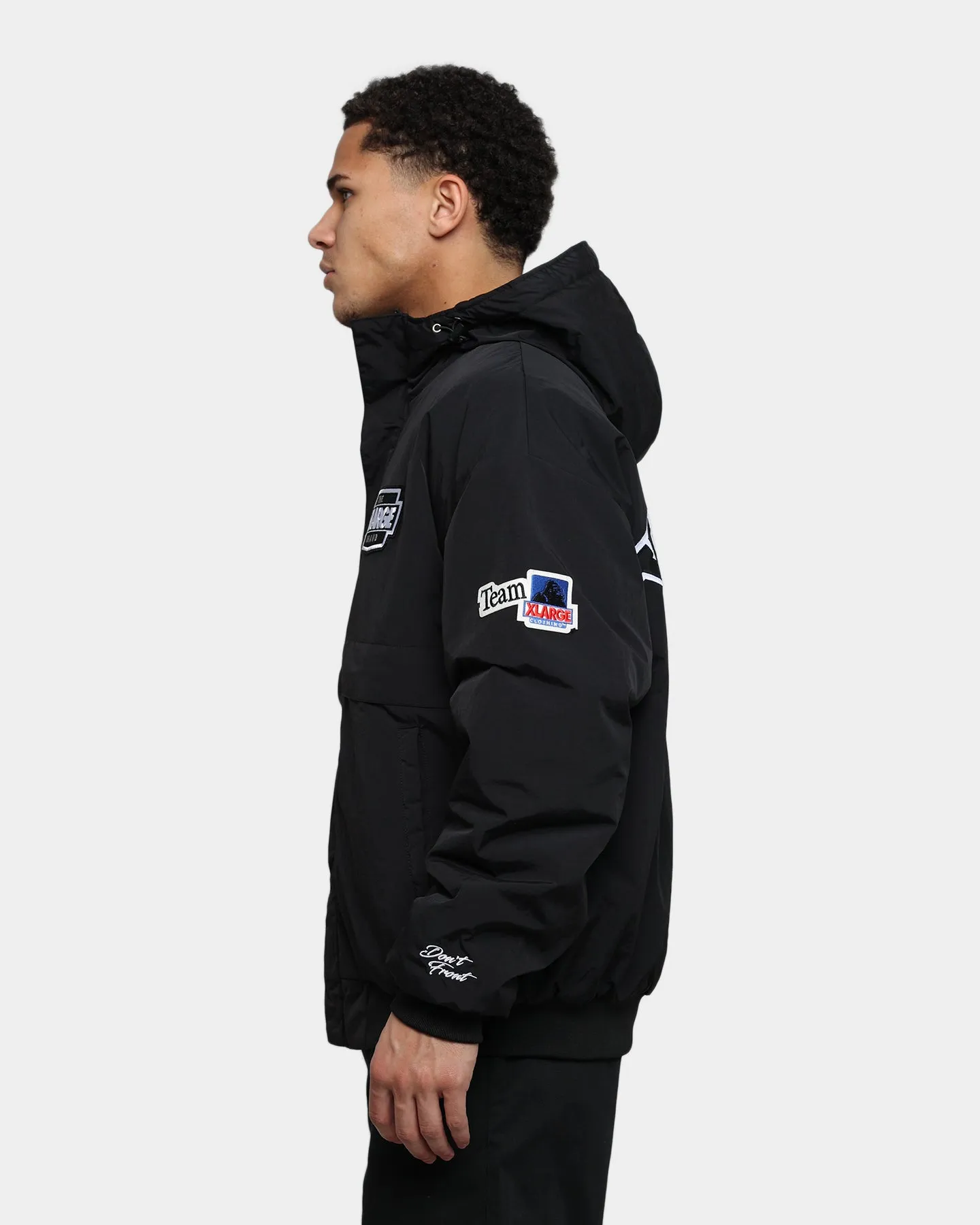 X-Large Nylon Puffer Jacket Black