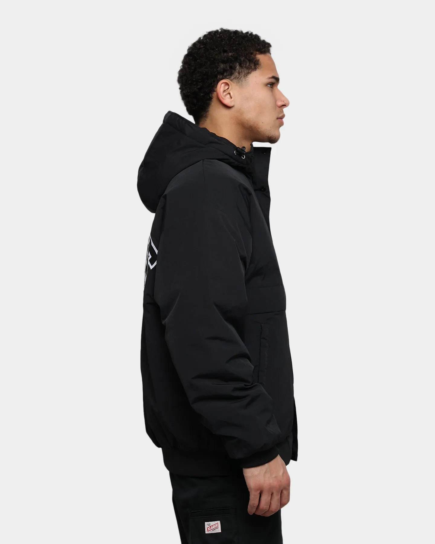 X-Large Nylon Puffer Jacket Black